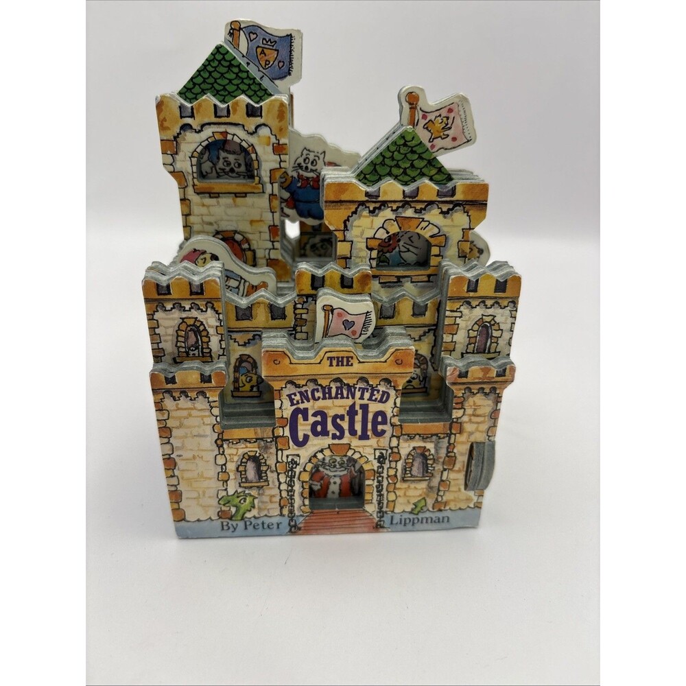 Vintage 1995 ENCHANTED CASTLE Peter Lippman Workman Board Flip Book